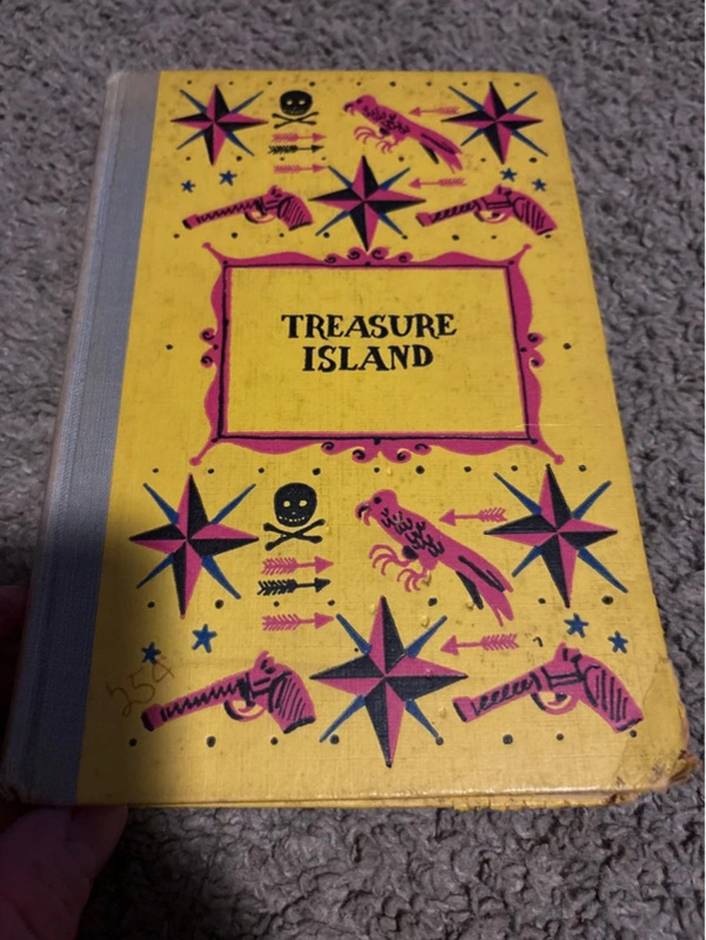 1950s vintage and affordable book ! Treasure island by junior delux